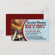 Your Photo Chef Cook Restaurant Catering Services Business Card at Zazzle