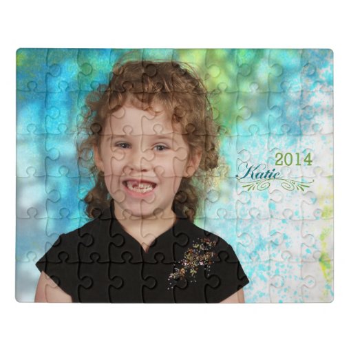 YOUR PHOTO Christmas Gift Personalize Grandma Jigsaw Puzzle Zazzle