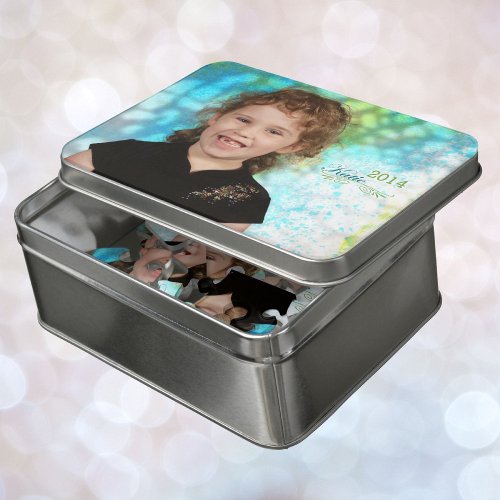 YOUR PHOTO Christmas Gift Personalize Grandma Jigsaw Puzzle