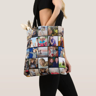 Your Photo Collage Pattern Tote Bag