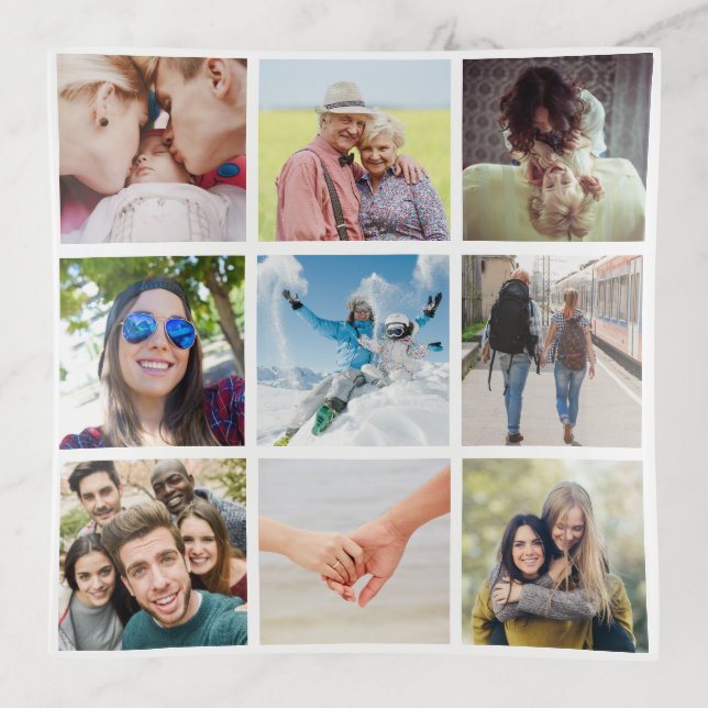 YOUR Photo Collage trinket trays (Front)