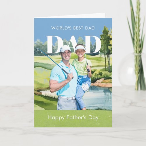 *Your Photo Custom Father's Day  Card