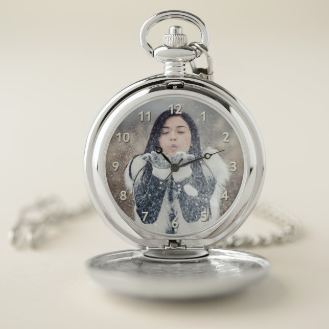 YOUR PHOTO custom pocket watch (Inside)