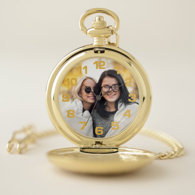 YOUR PHOTO custom pocket watch (Inside)