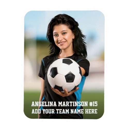 Your Photo Custom Soccer or Your Sport Magnet