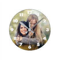 YOUR PHOTO custom wall clock YOUR PHOTO custom wall clock