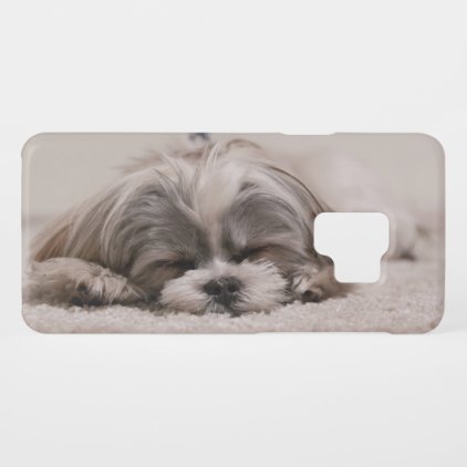 Your photo cute puppy Samsung Galaxy S9 case