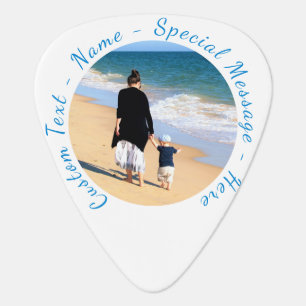 Your Photo Guitar Pick Custom Tex Personalized