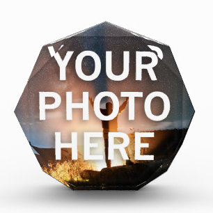 Your Photo Here Acrylic Award
