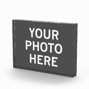 Your Photo Here Acrylic Award