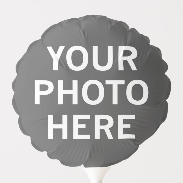 Your Photo Here Balloon (Front)