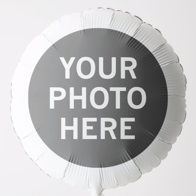 Your Photo Here Balloon (Front)