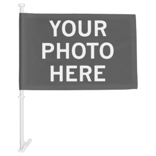 Your Photo Here Car Flag