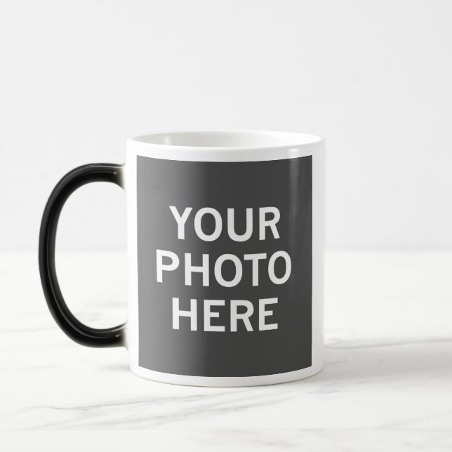 Your Photo Here Color Morph Mug (Left)