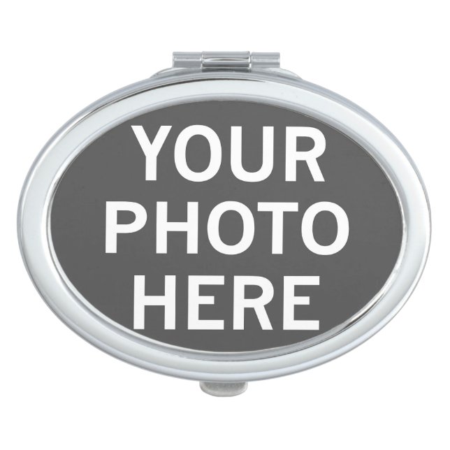 Your Photo Here Compact Mirror (Front)