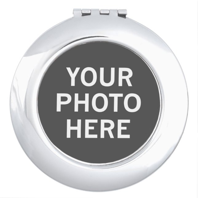 Your Photo Here Compact Mirror (Front)