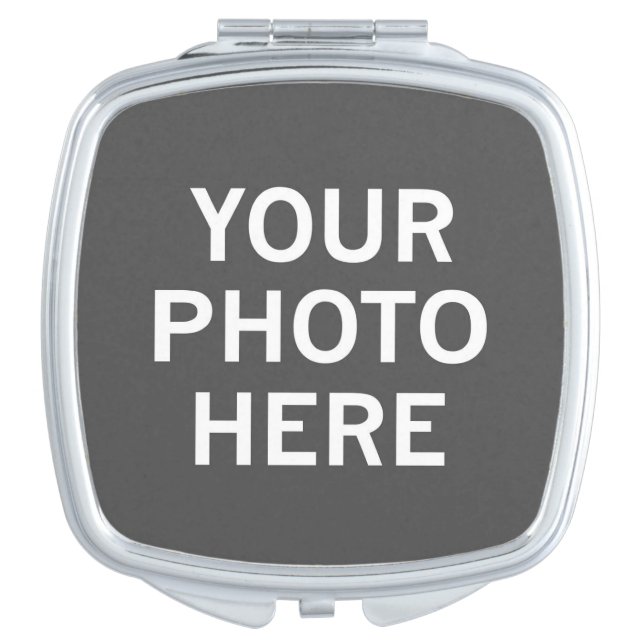Your Photo Here Compact Mirror (Front)