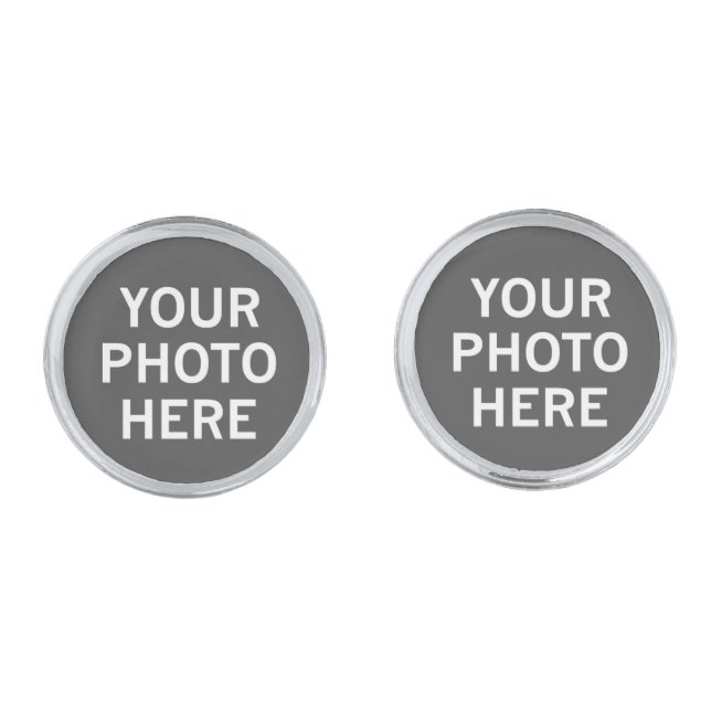 Your Photo Here Cufflinks (Front)