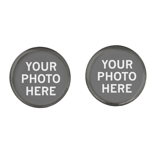 Your Photo Here Cufflinks (Front)