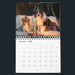 Your Photo Here - Custom Dog Photo Calendar<br><div class="desc">Load this calendar full with your own favorite pet photos! Try adding text or customizing with pictures of your family. A great Christmas gift!</div>