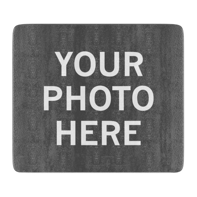 Your Photo Here Cutting Board (Front)