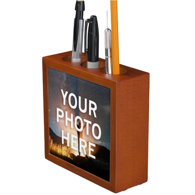 Your Photo Here Desk Organizer (In Situ)