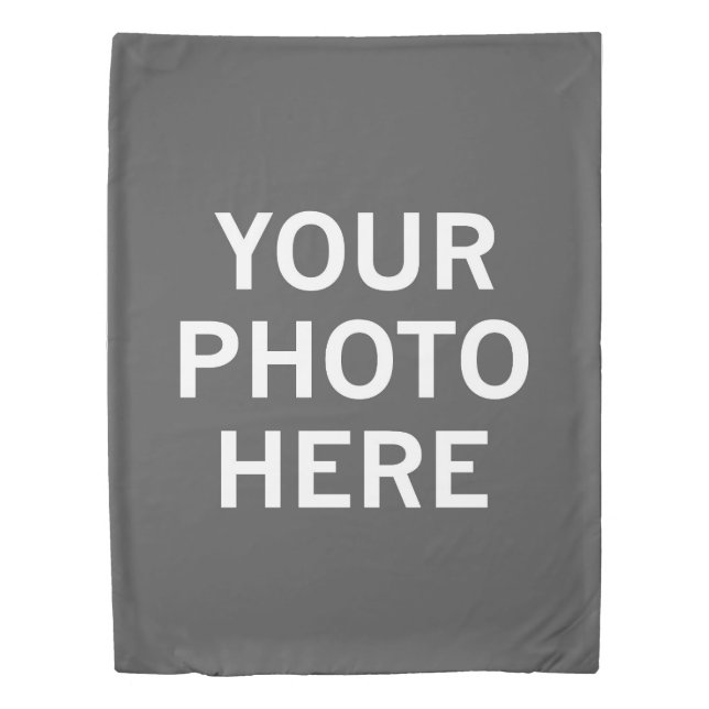 Your Photo Here Duvet Cover (Front)
