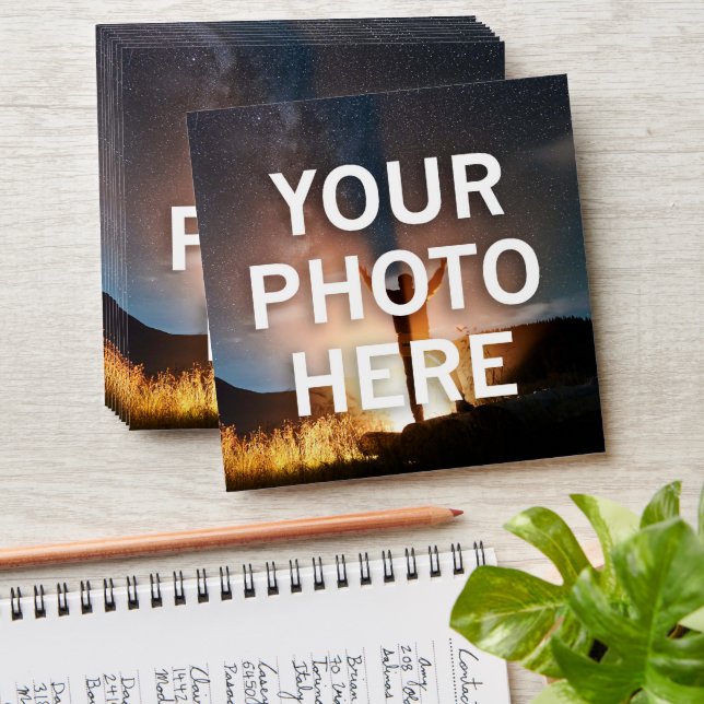 Your Photo Here Envelope (Stacked)
