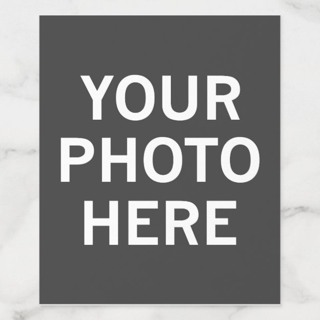 Your Photo Here Envelope Liner (Design)