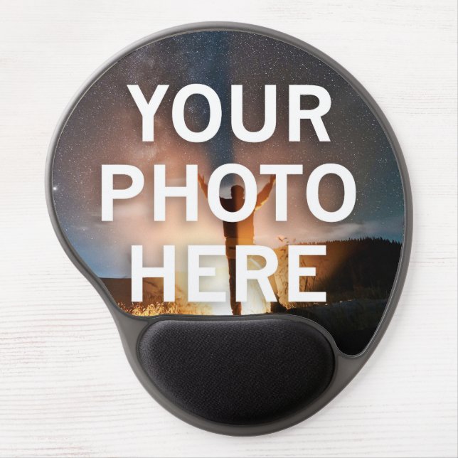 Your Photo Here Gel Mouse Pad (Front)