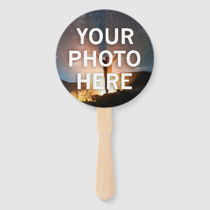 Your Photo Here Hand Fan