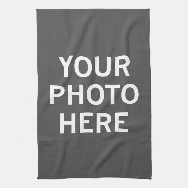 Your Photo Here Kitchen Towel (Vertical)
