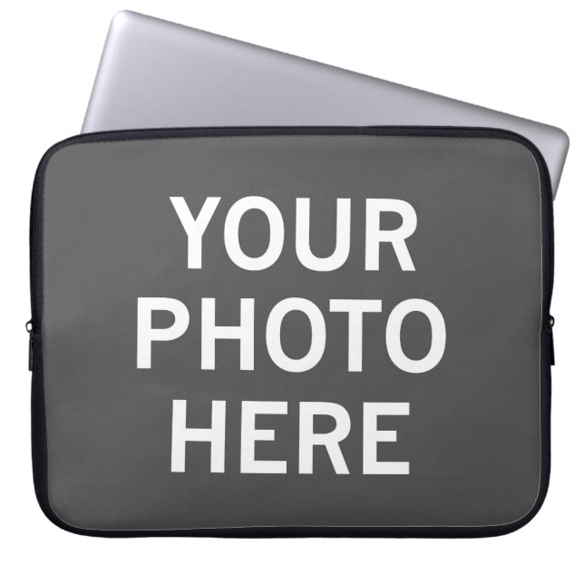 Your Photo Here Laptop Sleeve (Front)