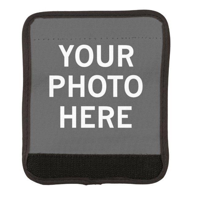 Your Photo Here Luggage Handle Wrap (Front)