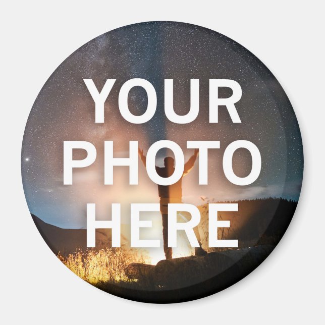 Your Photo Here Magnet (Front)