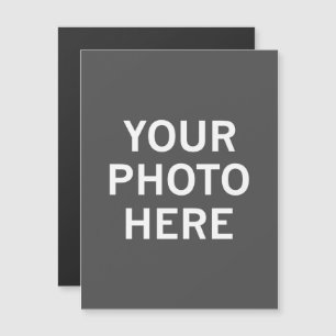 Your Photo Here Magnetic Invitation