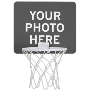 Your Photo Here Mini Basketball Hoop