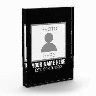 Your Photo Here Name and Age Block