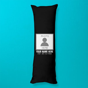 Your Photo Here Name and Age Body Pillow