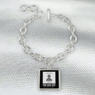 Your Photo Here Name and Age Bracelet