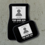 Your Photo Here Name and Age Car Floor Mat