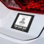 Your Photo Here Name and Age Car Magnet