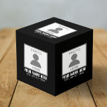 Your Photo Here Name and Age Cube