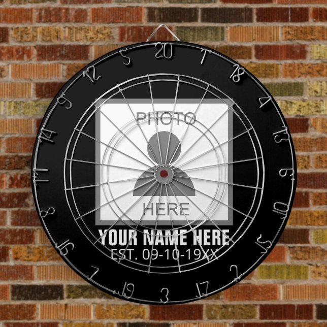 Your Photo Here Name and Age Dart Board (Creator Uploaded)