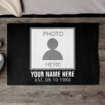 Your Photo Here Name and Age Doormat