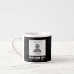 Your Photo Here Name and Age Espresso Cup