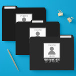 Your Photo Here Name and Age File Folder