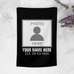 Your Photo Here Name and Age House Flag