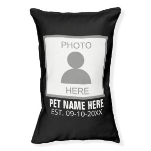 Your Photo Here Name and Age Pet Bed