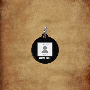 Your Photo Here Name and Age Pet ID Tag